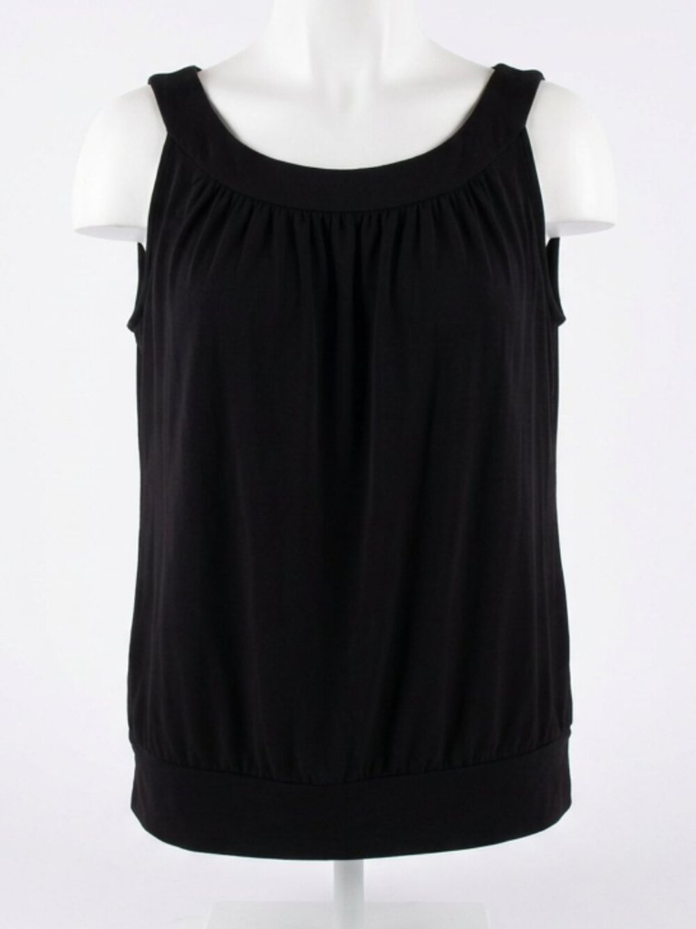 Ann Taylor Loft Blouse Xsmall Business Casual Black Comfy